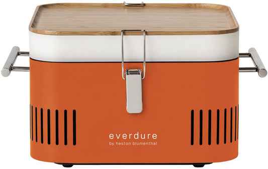 NEW Everdure by Heston Blumenthal Cube Portable Charcoal BBQ